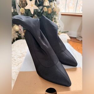 Call It Spring. Black Heeled Boots